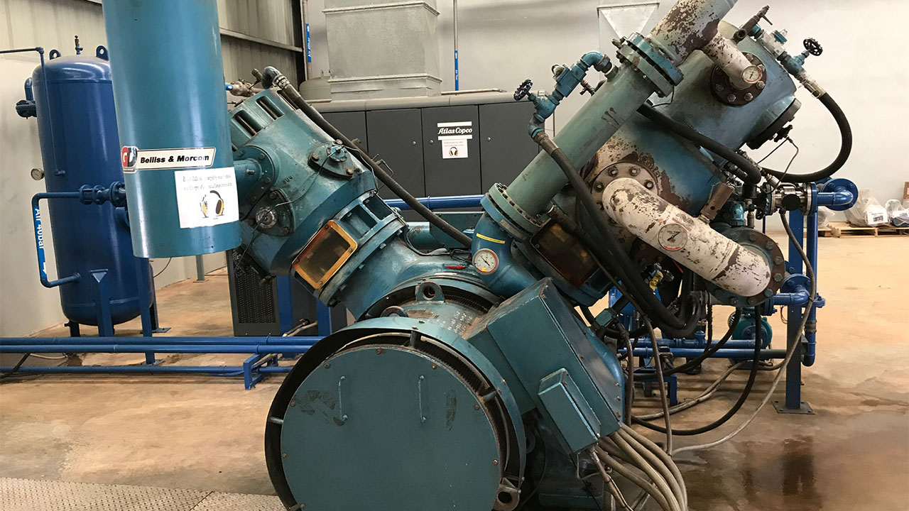 OVERHAUL BELLISS MORCOM COMPRESSOR